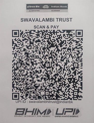 QR Scan Swavalambhi Trust